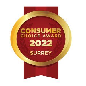Consumer Choice Award 2022 Surrey